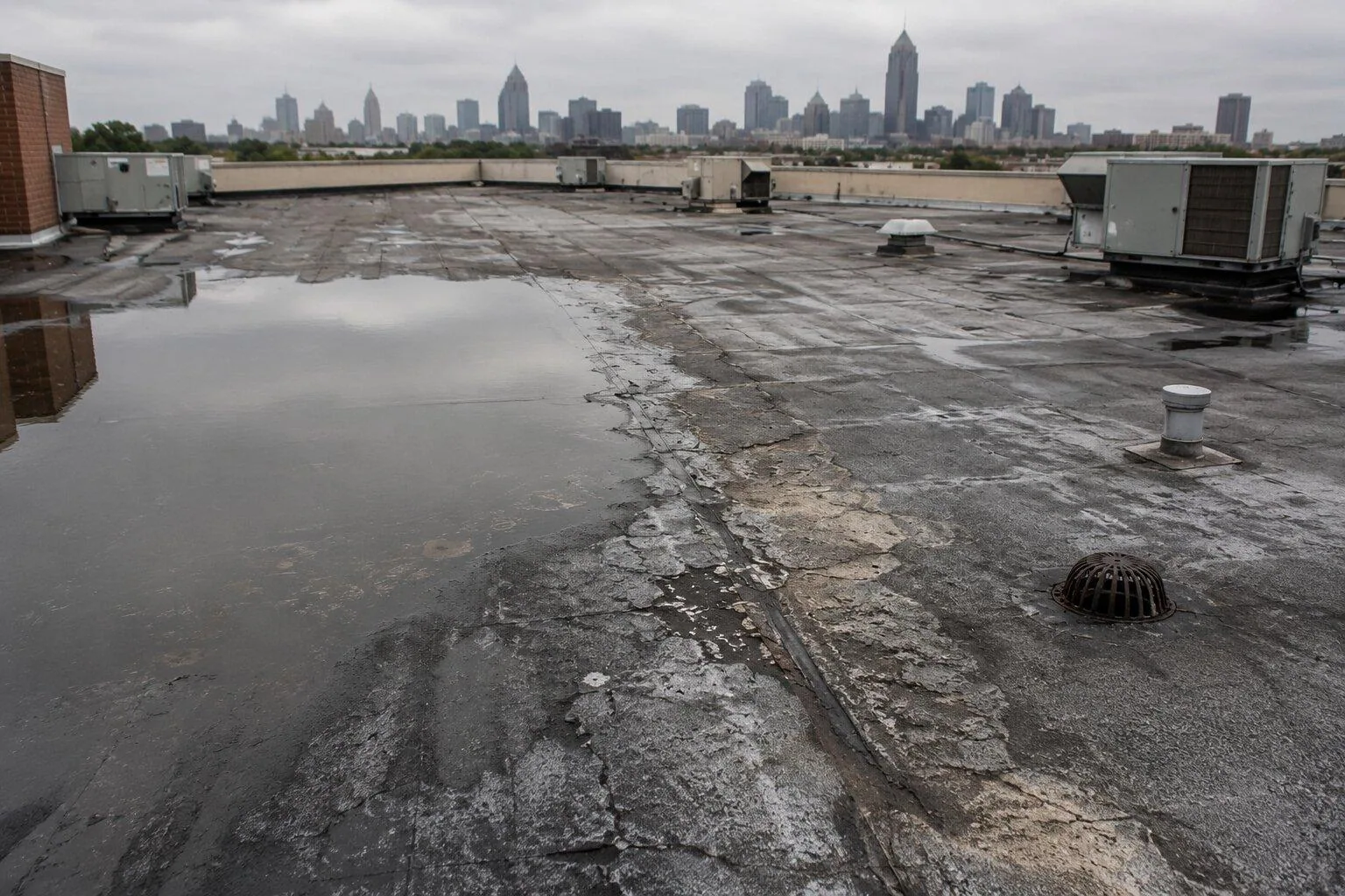 Commercial Ponding Water Roof Repair in Vallejo, CA