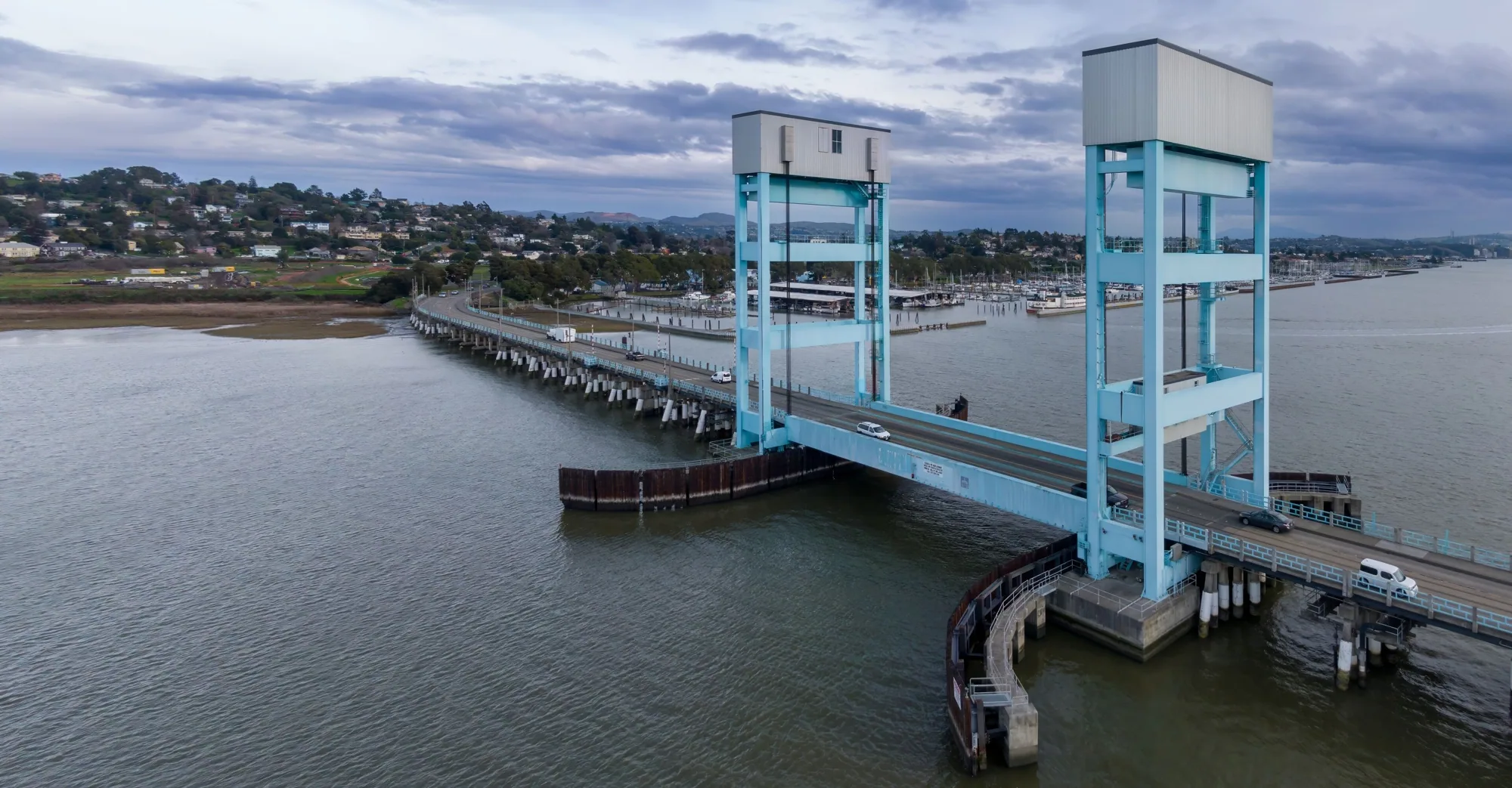 Vallejo waterfront and commercial district
