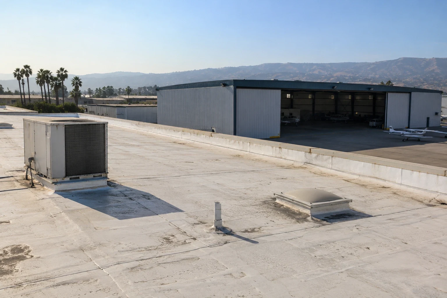 Aircraft Hangar Roofing in Vallejo, CA