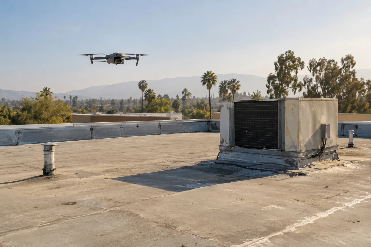 Drone Roof Inspection in Vallejo, CA